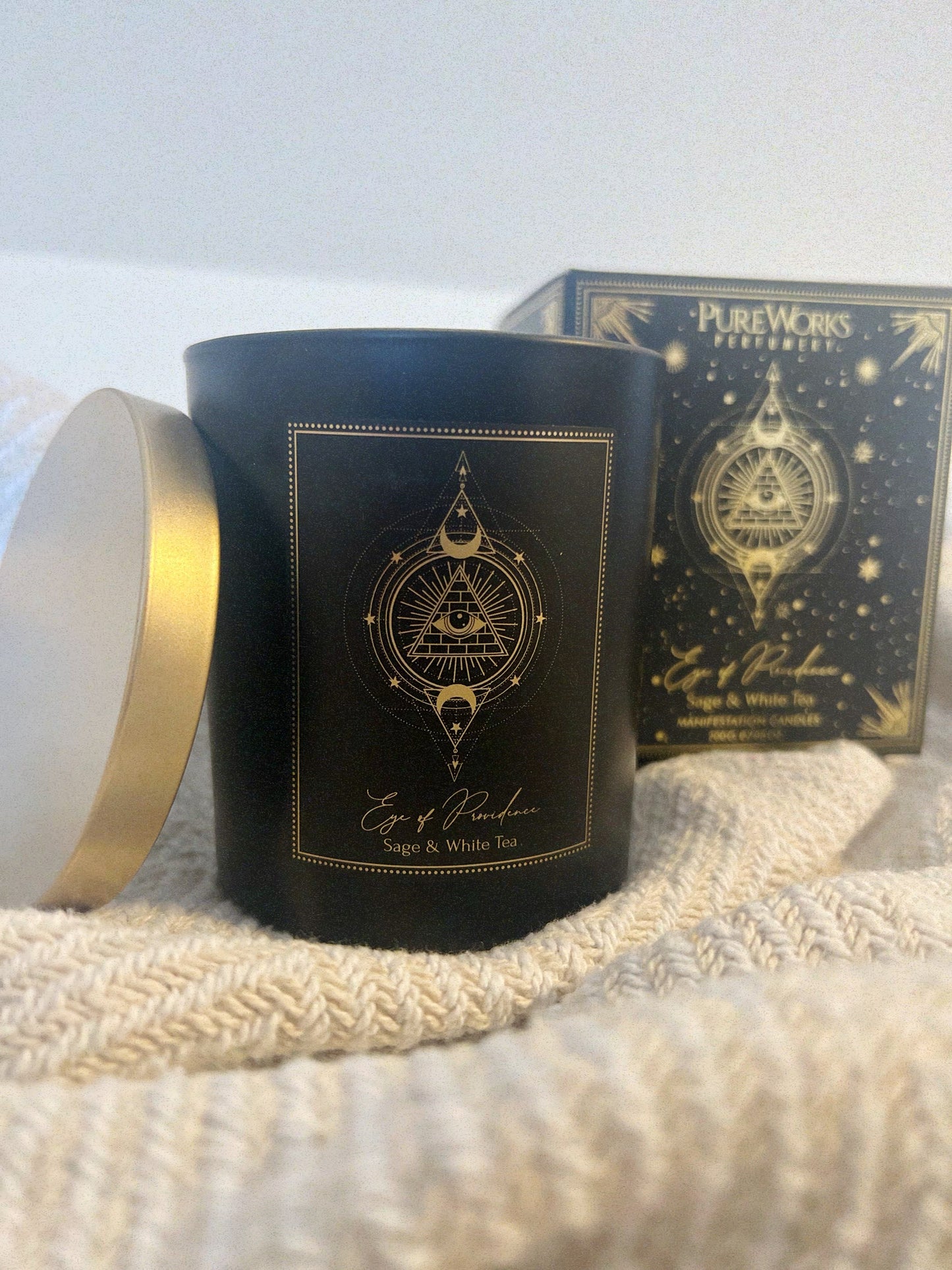 Kerze "Eye of Providence"