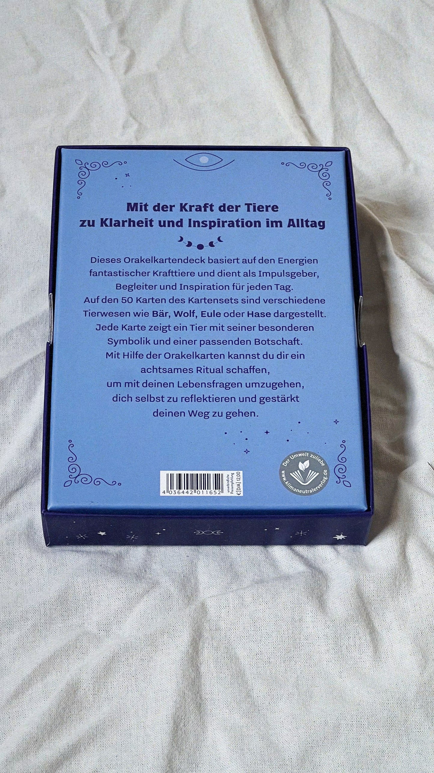 Kartenset . „Magische Krafttiere“