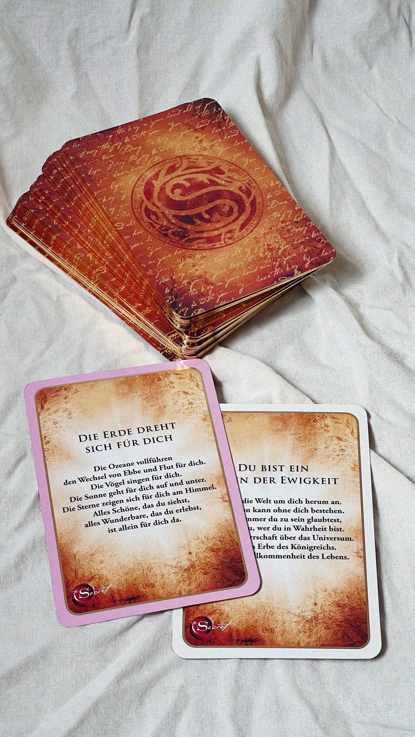 Kartenset . „The Secret“ Manifestationskarten
