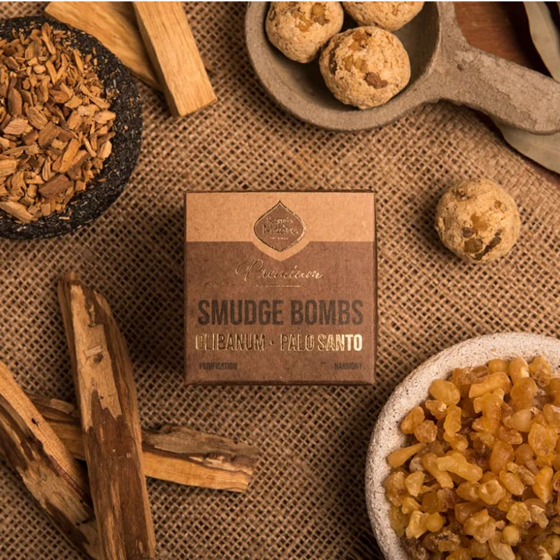 Sagrada Madre Smudge Bombs Olibanum + Palo Santo