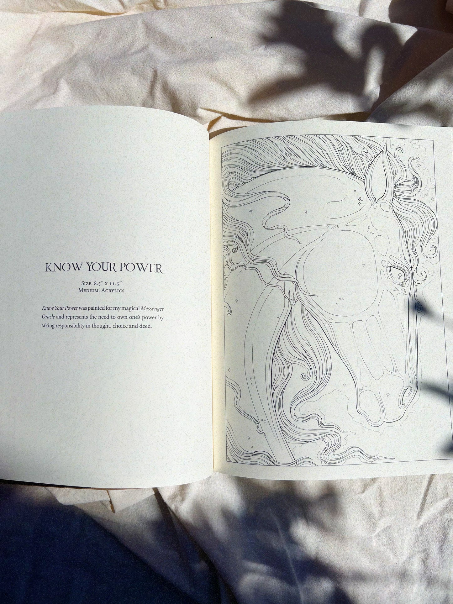 Krafttier Malbuch "Spirit Animal"