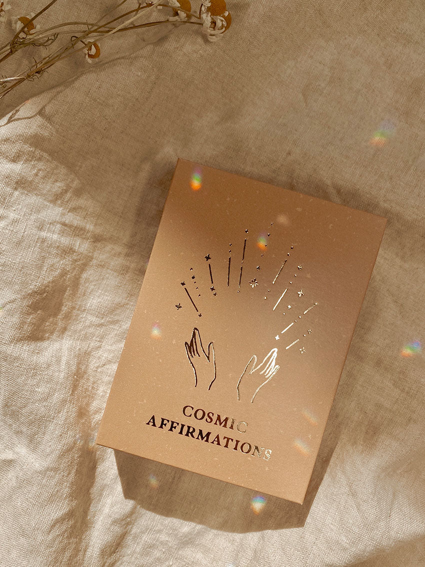 Kartenset . Cosmic Affirmations