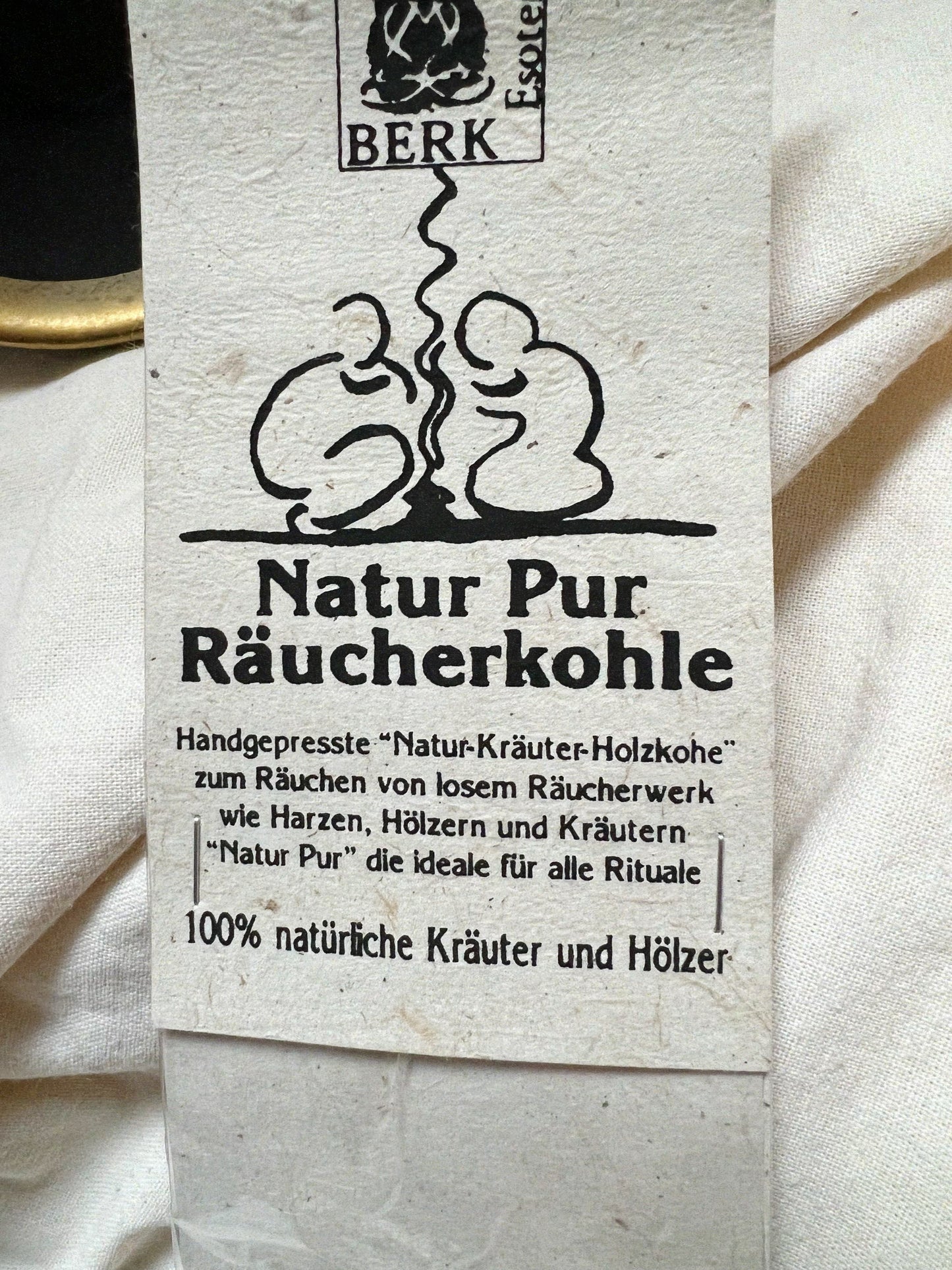 Räucherkohle "Natur pur"