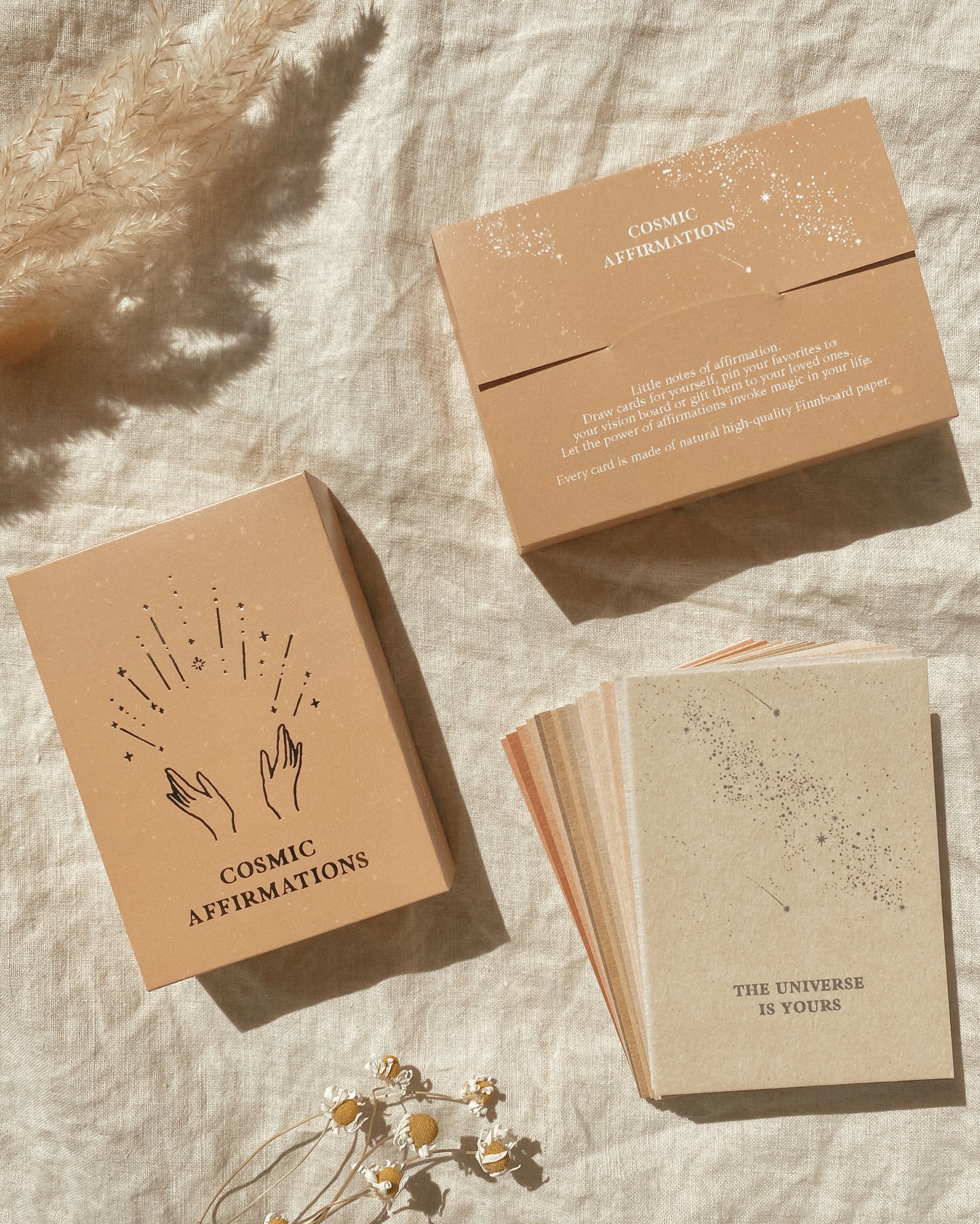 Kartenset . Cosmic Affirmations