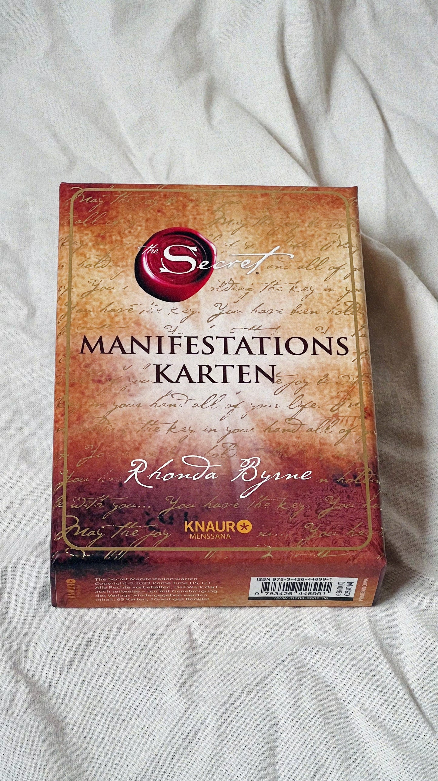 Kartenset . „The Secret“ Manifestationskarten
