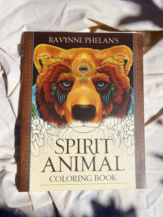 Krafttier Malbuch "Spirit Animal"