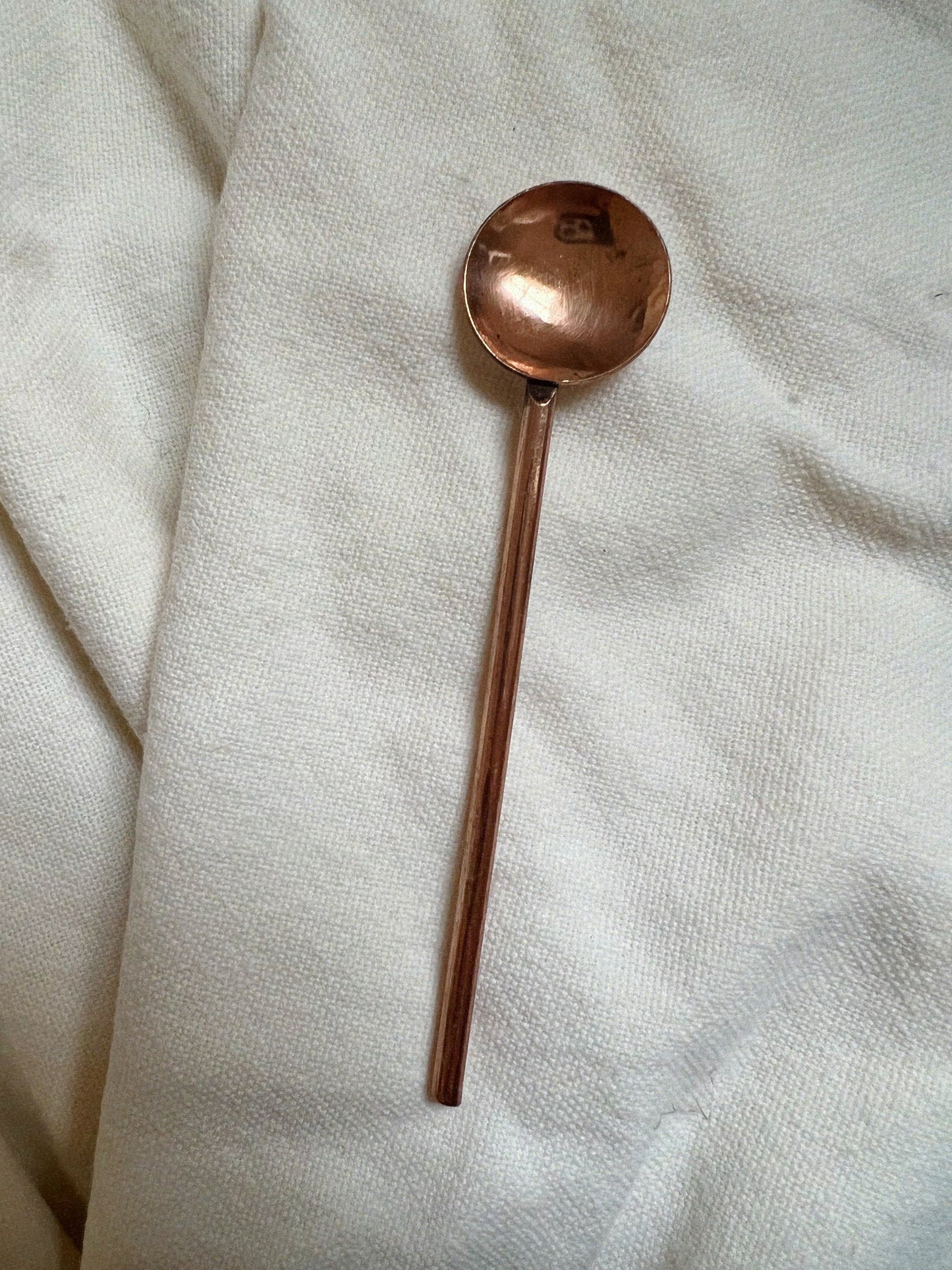 Räucherlöffel Kupfer