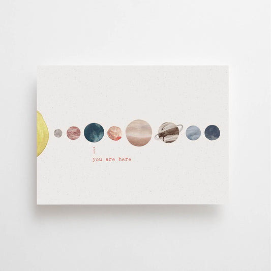 You are . Postkarte